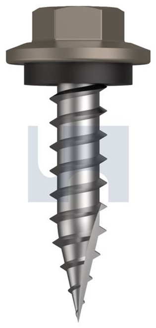 Type 17 Hex Head + Washer #12-11 X25 Gully - Cl4