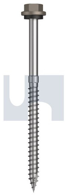 Type 17 Hex Head + Washer #14-10 X100 Gully - Cl4