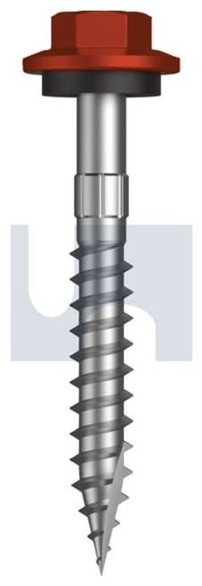 Type 17 Hex Head + Washer #12-11 X45 Headland (Maple) -Cl4