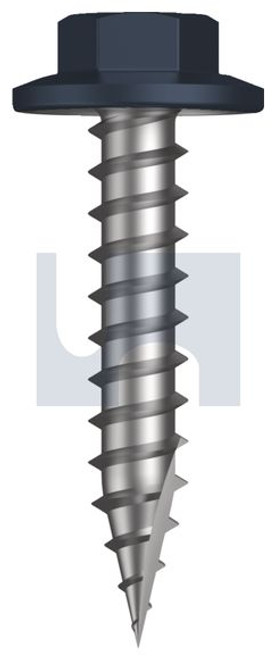 Type 17 Flanged Hex #12-11 X30 Ironstone - Cl4