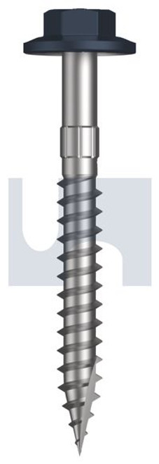 Type 17 Flanged Hex Head #12-11 X50 Ironstone - Cl4