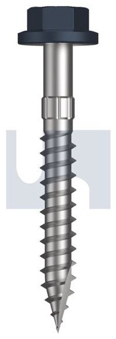 Type 17 Flanged Hex Head #14-10 X50 Ironstone - Cl4