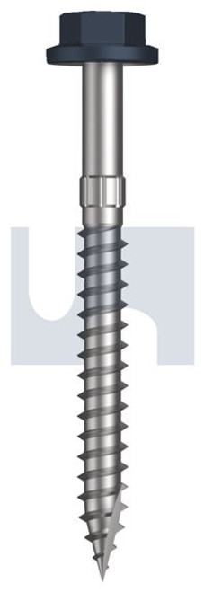 Type 17 Flanged Hex Head #14-10 X65 Ironstone - Cl4