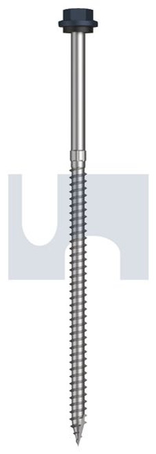 Type 17 Hex Head + Washer #14-10 X150 Ironstone - Cl4