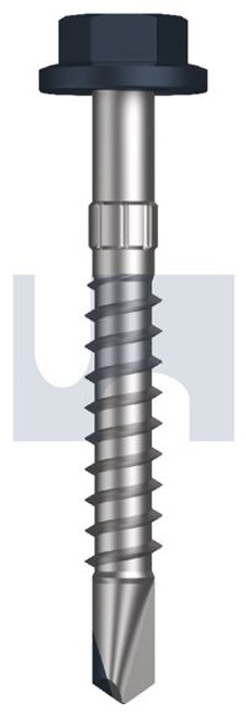 Metal Self Drilling Screw Flg Hex Head #14-10 X50 Jasper (Sorrell) -Cl4