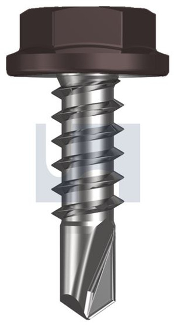 Metal Self Drilling Screw Flanged Hex Head #10-16 X16 Loft - Cl4