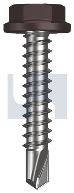 Metal Self Drilling Screw Flanged Hex Head #10-16 X25 Loft - Cl4