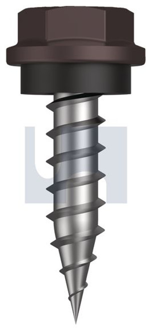 Needle Pt Self Drilling Screw Hex + Wash #10-12 X20 Loft - Cl4
