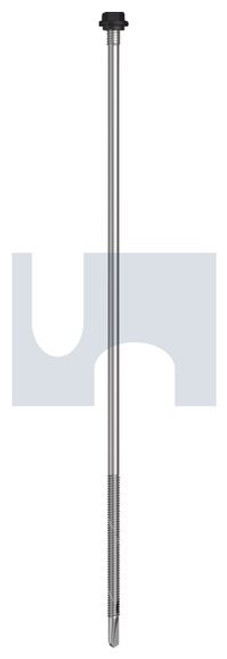 S500 Tiger Self Drilling Screw Hex + Washer + Xgrip #14-20 X300 Monument - Cl4