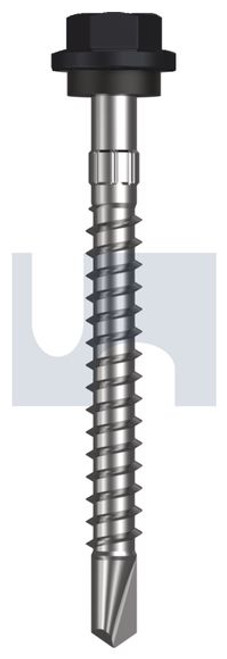 Metal Self Drilling Screw Hex Head + Washer #14-10 X65 Monument - Cl4