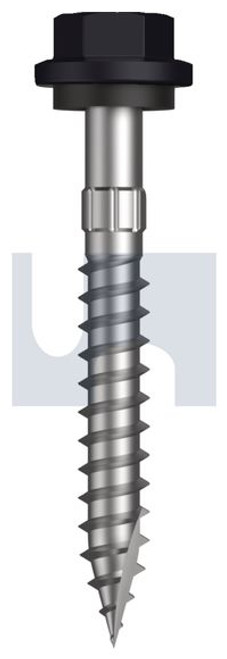 Type 17 Hex Head + Washer #14-10 X50 Night Sky (Ebony) -Cl4