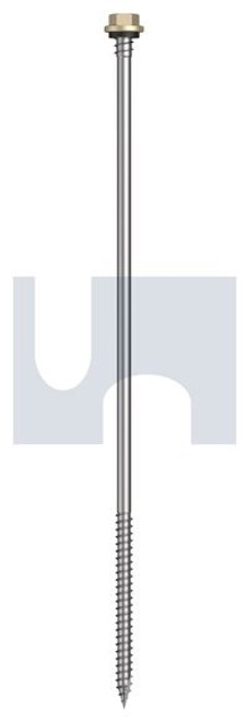 Type 17 Sds Hex + Wash + Xgrip #14-10 X240 Paperbark - Cl4