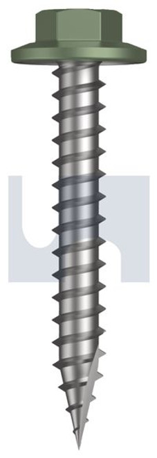 Type 17 Flanged Hex Head #12-11 X40 Pale Eucalypt (Mist Green)-Cl4