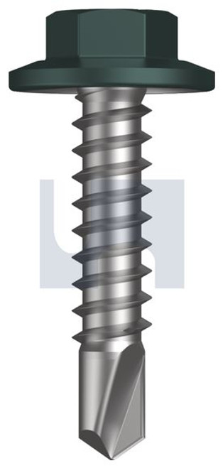 Metal Self Drilling Screw 5/16A Flanged Hex #14-14 X22 Plantation - Cl4