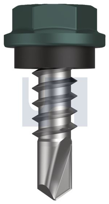 Metal Self Drilling Screw Hex Head + Washer #10-16 X16 Plantation - Cl4