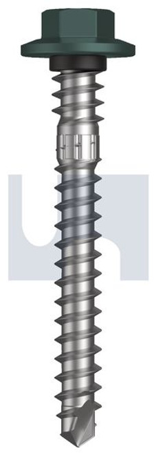 Vmax Self Drilling Screw Hex + Washer + Xgrip M6.2-11 X50 Plantation - Cl4