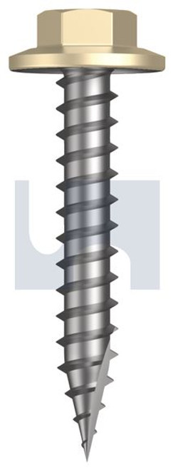Type 17 Flanged Hex Head #12-11 X35 Primrose - Cl4