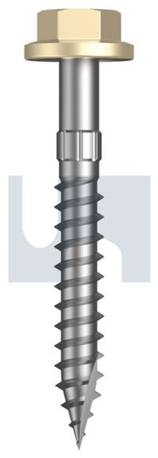 Type 17 Flanged Hex Head #14-10 X50 Primrose - Cl4