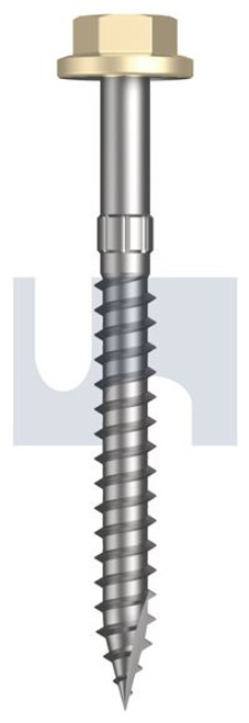 Type 17 Flanged Hex Head #14-10 X65 Primrose - Cl4