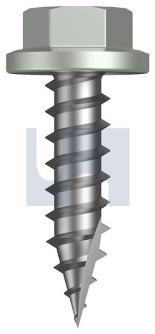 Type 17 Flanged Hex Head #14-10 X30 Shale Grey (Gull Grey) -Cl4