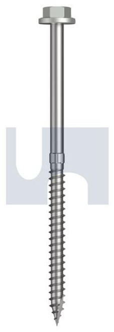 Type 17 Flanged Hex Head #14-10 X115 Shale Grey (Gull Grey) -Cl4