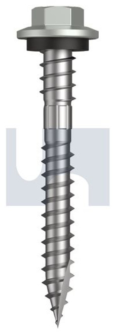 Type 17 Hex + Washer + Xgrip #12-11 X50 Shale Grey (Gull Grey) -Cl4