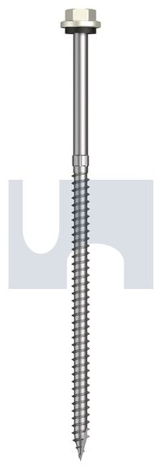 Type 17 Hex Head + Washer #14-10 X150 Surfmist (Titania) -Cl4