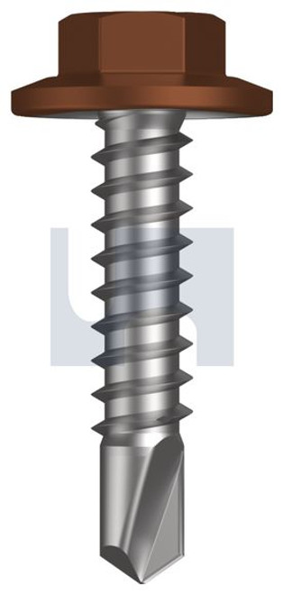 Metal Self Drilling Screw 5/16A Flanged Hex #14-14 X22 Terrain - Cl4