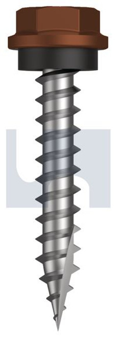 Type 17 Hex Head + Washer #10-12 X30 Terrain - Cl4