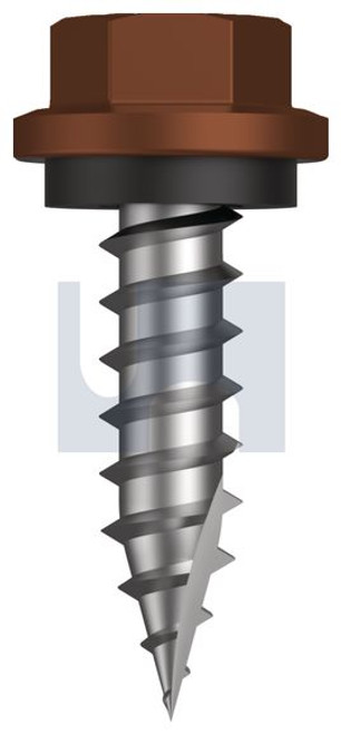 Type 17 Hex Head + Washer #14-10 X25 Terrain - Cl4