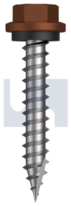 Type 17 Hex Head + Washer #14-10 X40 Terrain - Cl4
