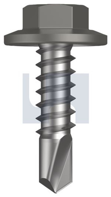 Metal Self Drilling Screw Flanged Hex Head #12-14 X20 Wallaby - Cl4