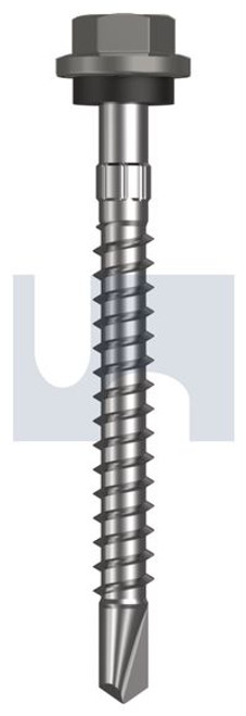 Metal Self Drilling Screw Hex Head + Washer #14-10 X65 Wallaby - Cl4