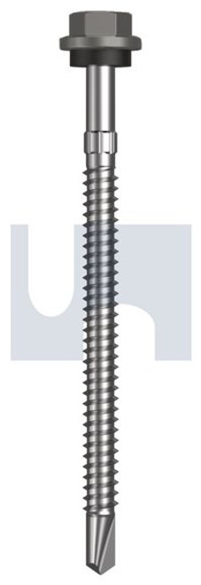 Metal Self Drilling Screw Hex Head + Washer #14-14 X90 Wallaby - Cl4