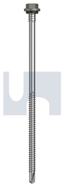 Metal Self Drilling Screw Hex + Washer + Xgrip #14-14 X150 Wallaby - Cl4