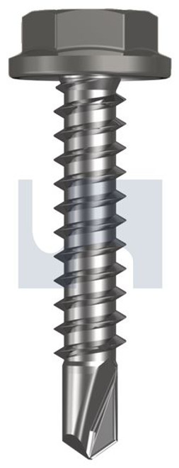 Metal Self Drilling Screw Flanged Hex Head #10-16 X25 Wallaby - Zyp