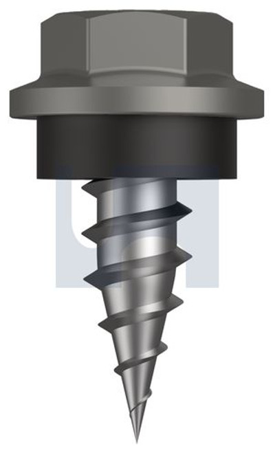 Needle Pt Self Drilling Screw Hex + Wash #8-15 X12 Wallaby - Cl4