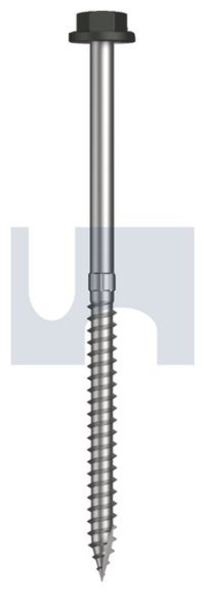 Type 17 Flanged Hex Head #14-10 X115 Woodland Grey (Thunder) -Cl4