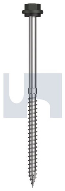 Type 17 Hex Head + Washer #14-10 X115 Woodland Grey (Thunder) -Cl4