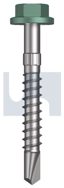 Metal Self Drilling Screw Flg Hex Head #14-10 X50 Wilderness (Rivergum) -Cl4