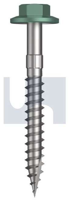 Type 17 Flanged Hex Head #12-11 X50 Wilderness (Rivergum) -Cl4