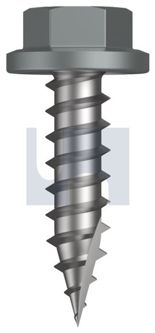 Type 17 Flanged Hex Head #14-10 X25 Windspray (Smokey) -Cl4