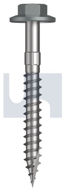 Type 17 Flanged Hex Head #12-11 X50 Windspray (Smokey) -Cl4