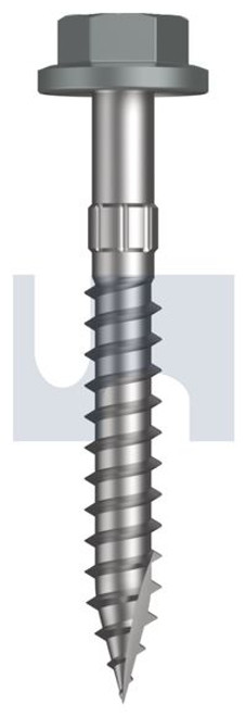 Type 17 Flanged Hex Head #14-10 X50 Windspray (Smokey) -Cl4