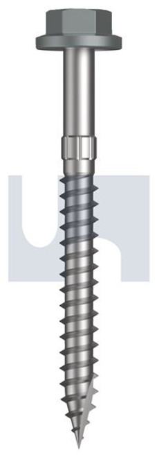 Type 17 Flanged Hex Head #14-10 X65 Windspray (Smokey) -Cl4