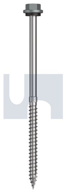 Type 17 Hex Head + Washer #14-10 X125 Windspray (Smokey) -Cl4