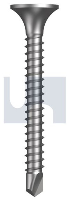 Metal Self Drilling Screw Bugle Head  #6-20 X30 Zinc Plate
