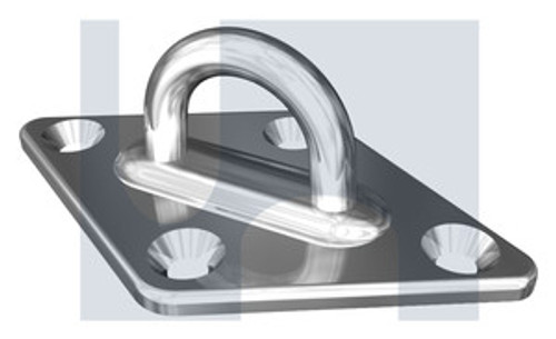 Pad Eye Diamond Ss304 M5 X 37 Hec