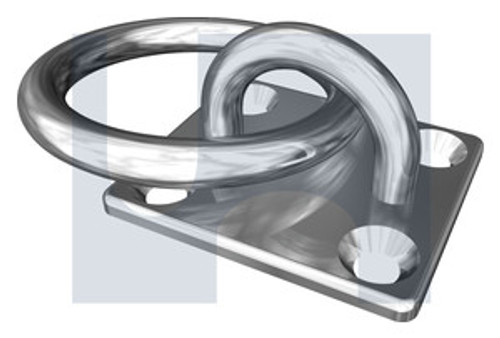 Pad Eye Oblong+Ring Ss304 M5 X 30 Hec
