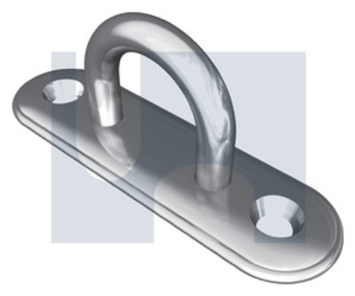 Pad Eye Oval Ss304 M5 X 54 Hec